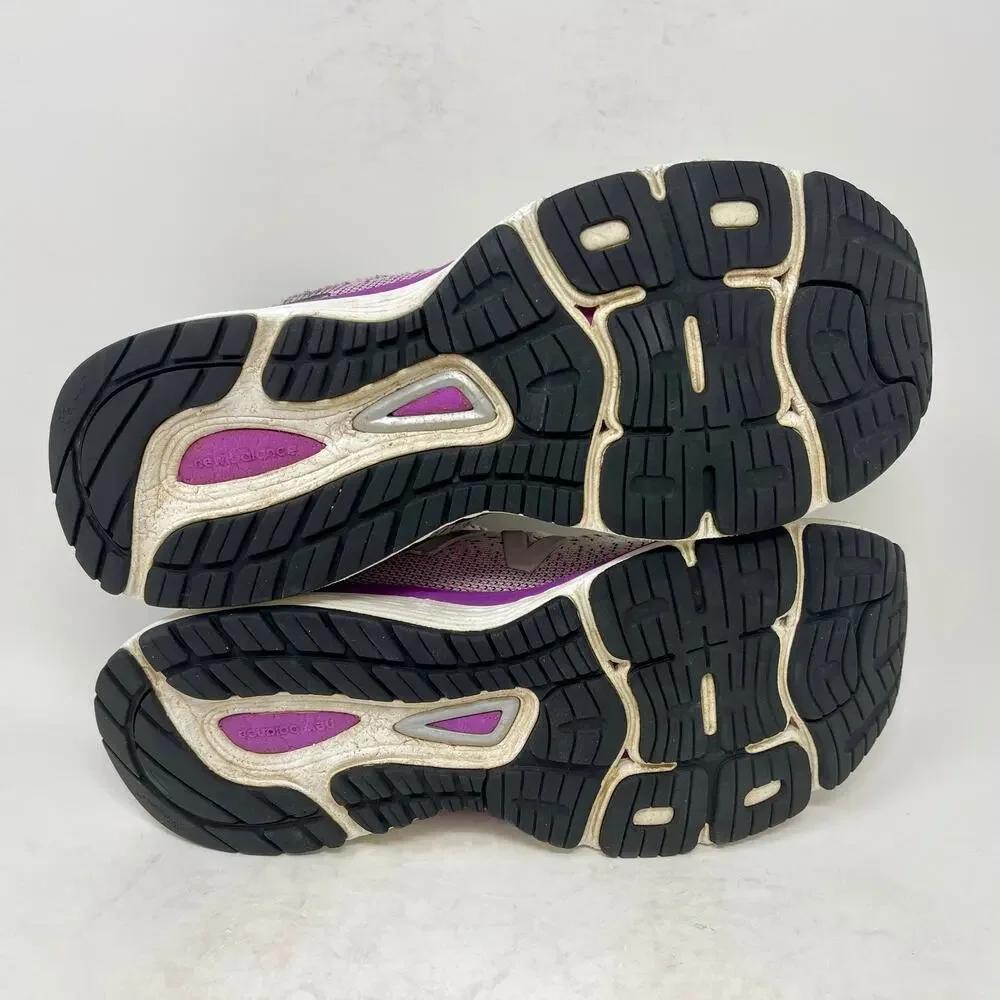 New Balance 880 Running Shoes Womens Sz 9 White Purple 1.144=I.10.4
